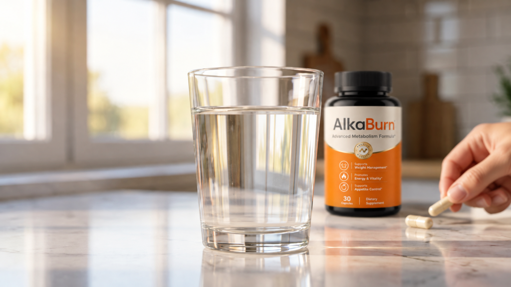 AlkaBurn Morning Supplement Routine